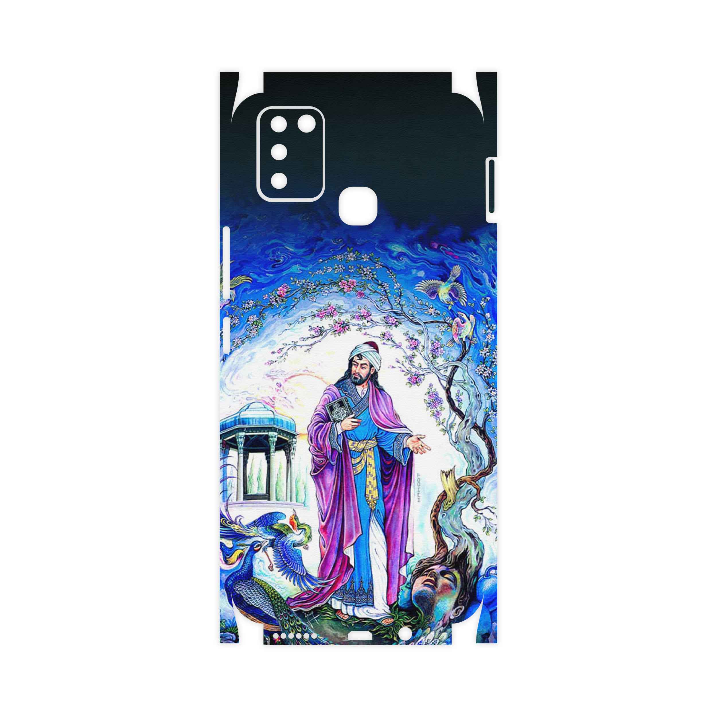 برچسب پوششی ماهوت مدل Hafiz-FullSkin مناسب برای گوشی موبایل اینفینیکس Smart 6 X657B