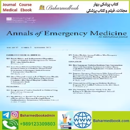 Annals of Emergency Medicine Volume 81 Issue 1 to 6 2023 TRU