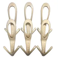 آویز لباس مبتکر مدل GLAB 3807 بسته 6 عددی