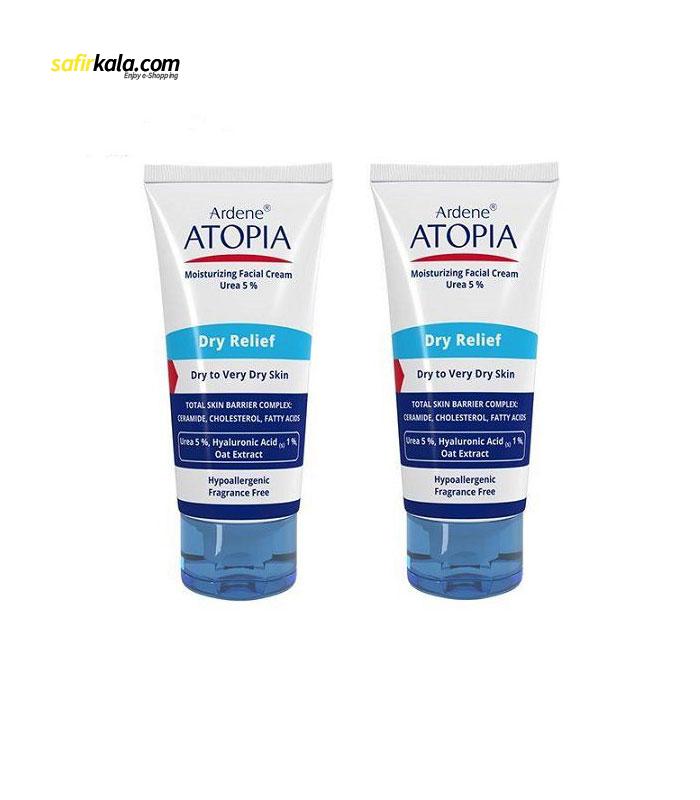 کرم مرطوب کننده آردن آتوپیا حجم 50 میلی لیتر مجموعه 2 عددی