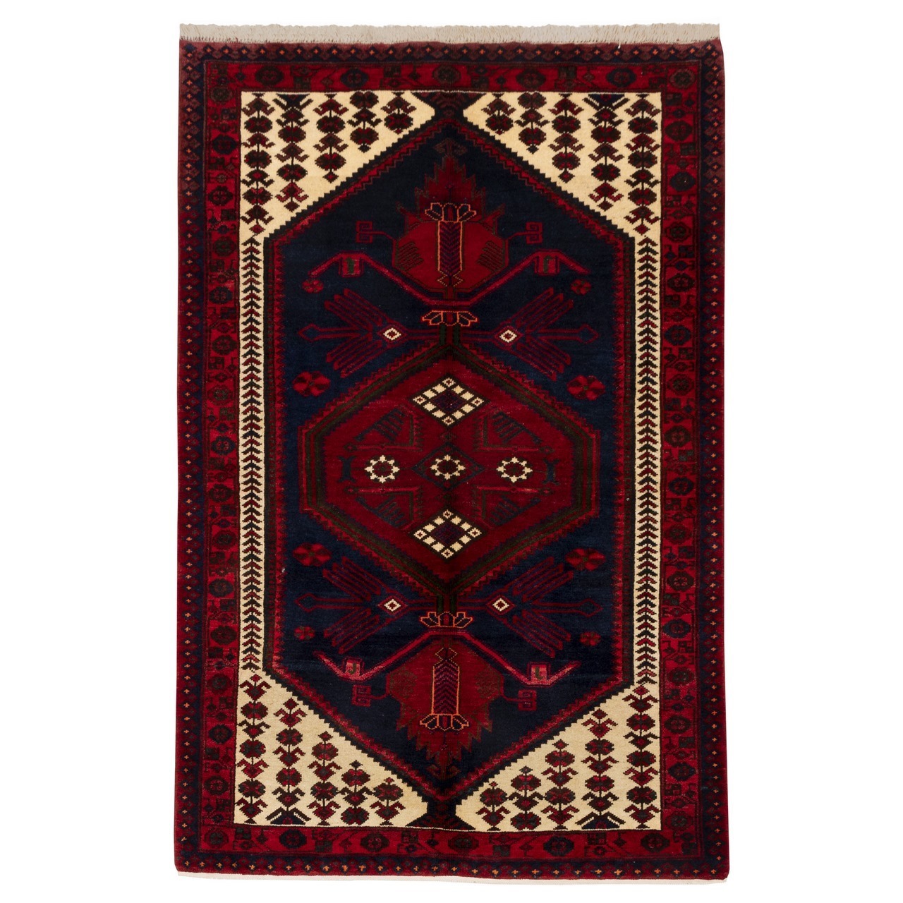 فرش قدیمی دستباف دو و نیم متری سی پرشیا کد 123192