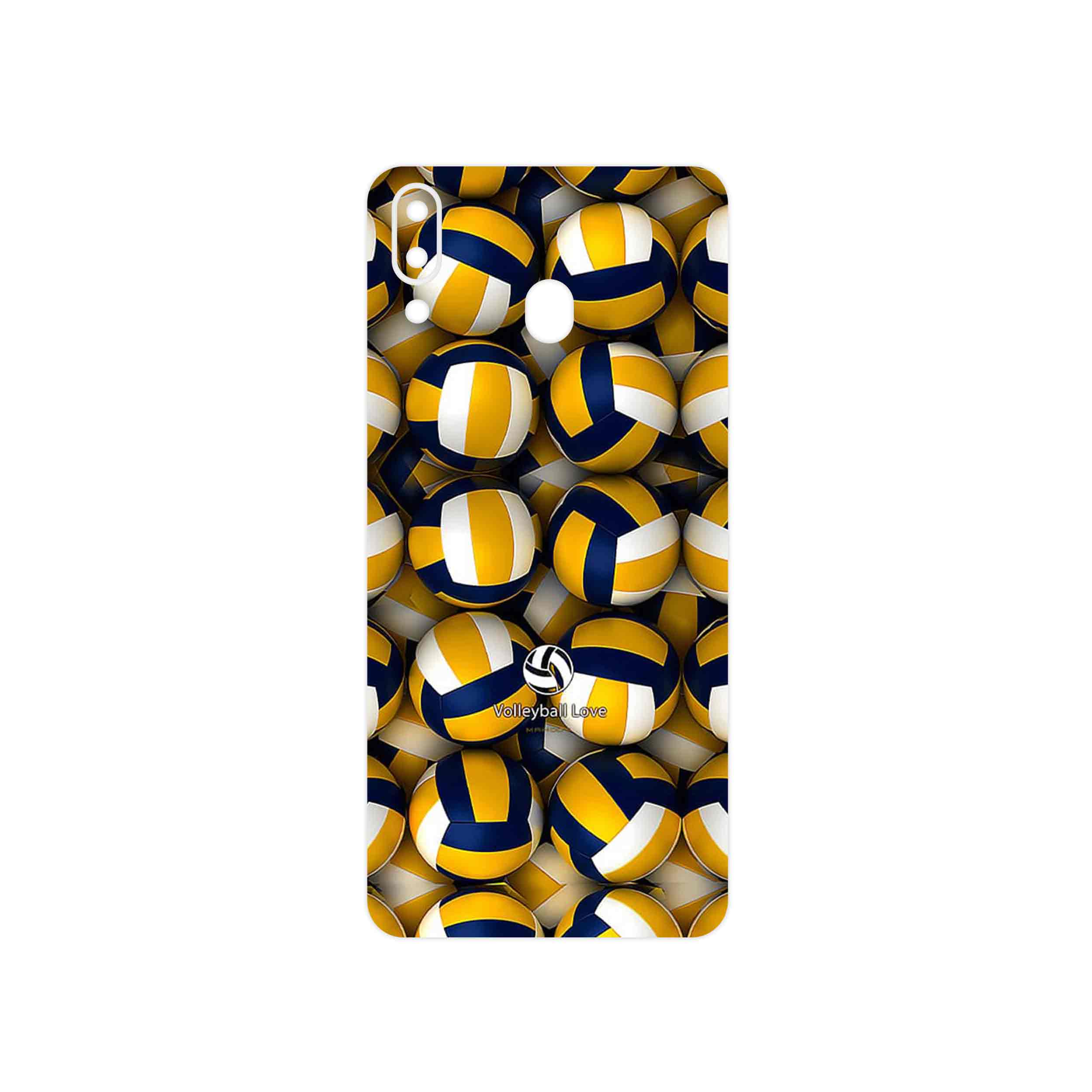 برچسب پوششی ماهوت مدل Volleyball مناسب برای گوشی موبایل سامسونگ Galaxy M20