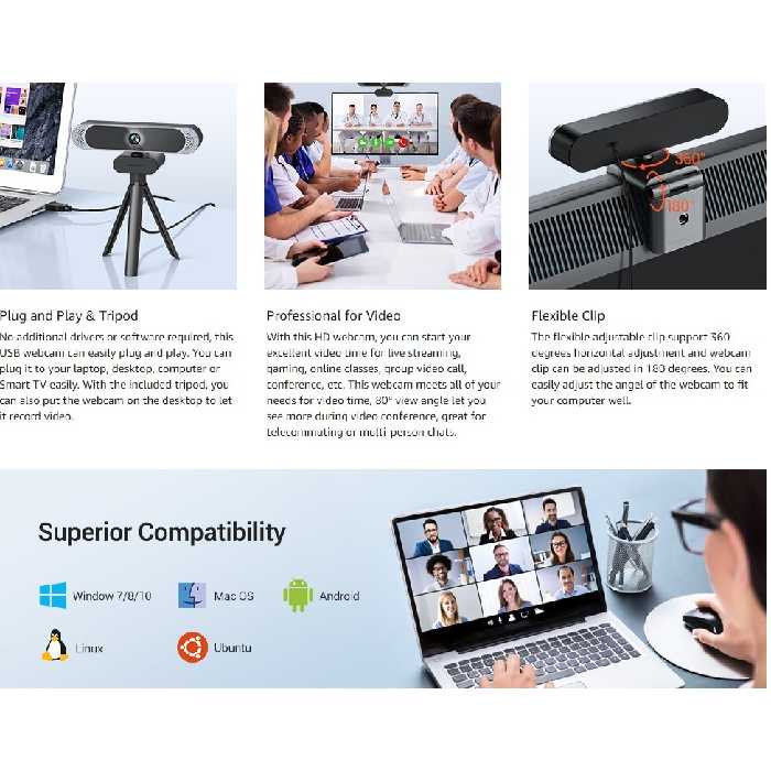 وب کم دپس تچ مدل 4K 2021