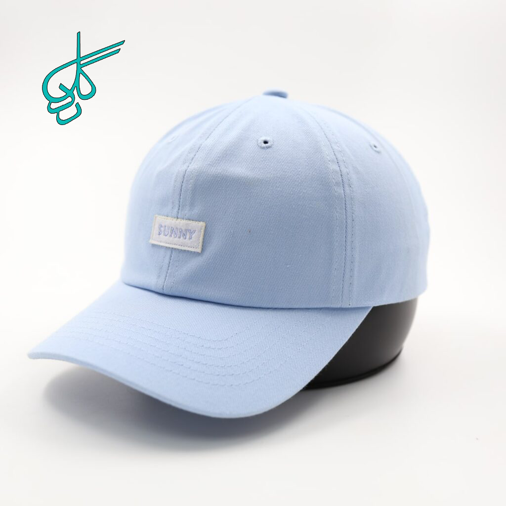 خرید کلاه نقابدار بیسبالی كتان مينيمال تكه دوزي SUNNY آبی کد 2815975 - ردگل