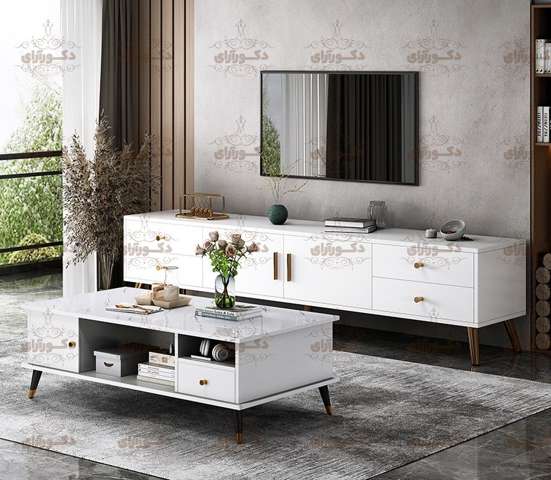 ميز جلومبلی دکورآرای مدل DAJM31