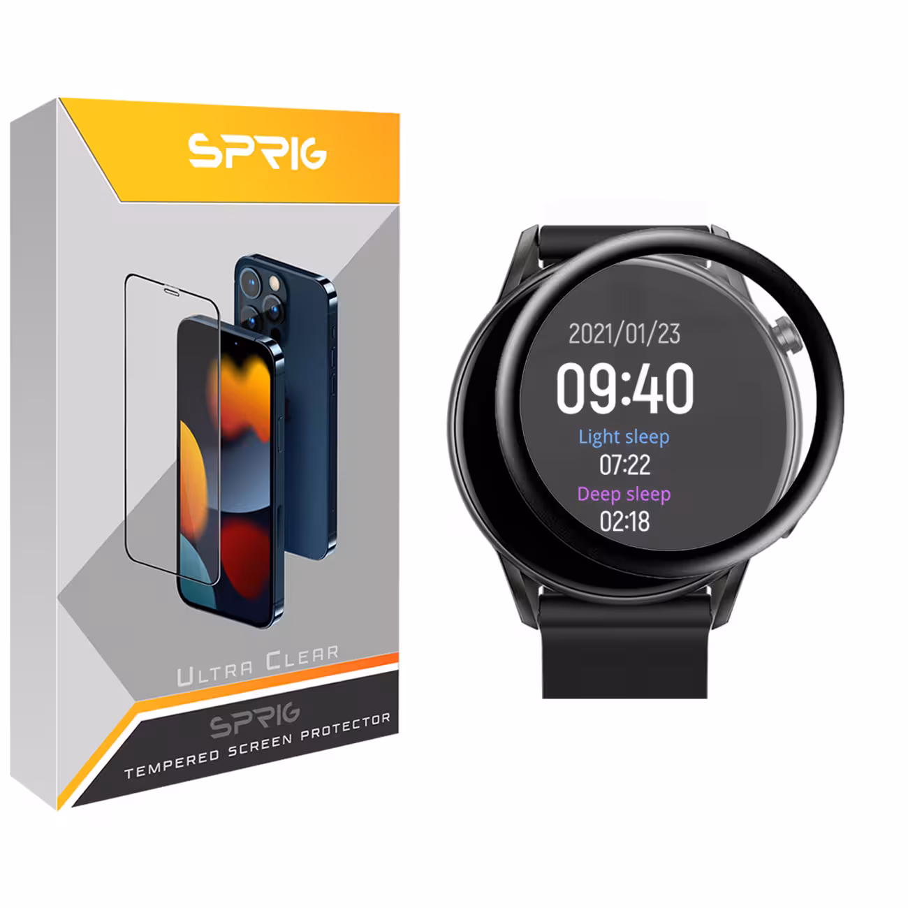 محافظ صفحه نمایش نانو اسپریگ مدل SPG مناسب برای ساعت هوشمند شیایومی هایلو RT2