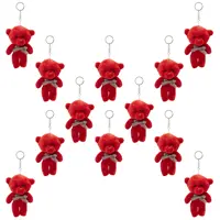 آویز عروسکی مدل خرس BG11573 بسته 12 عددی