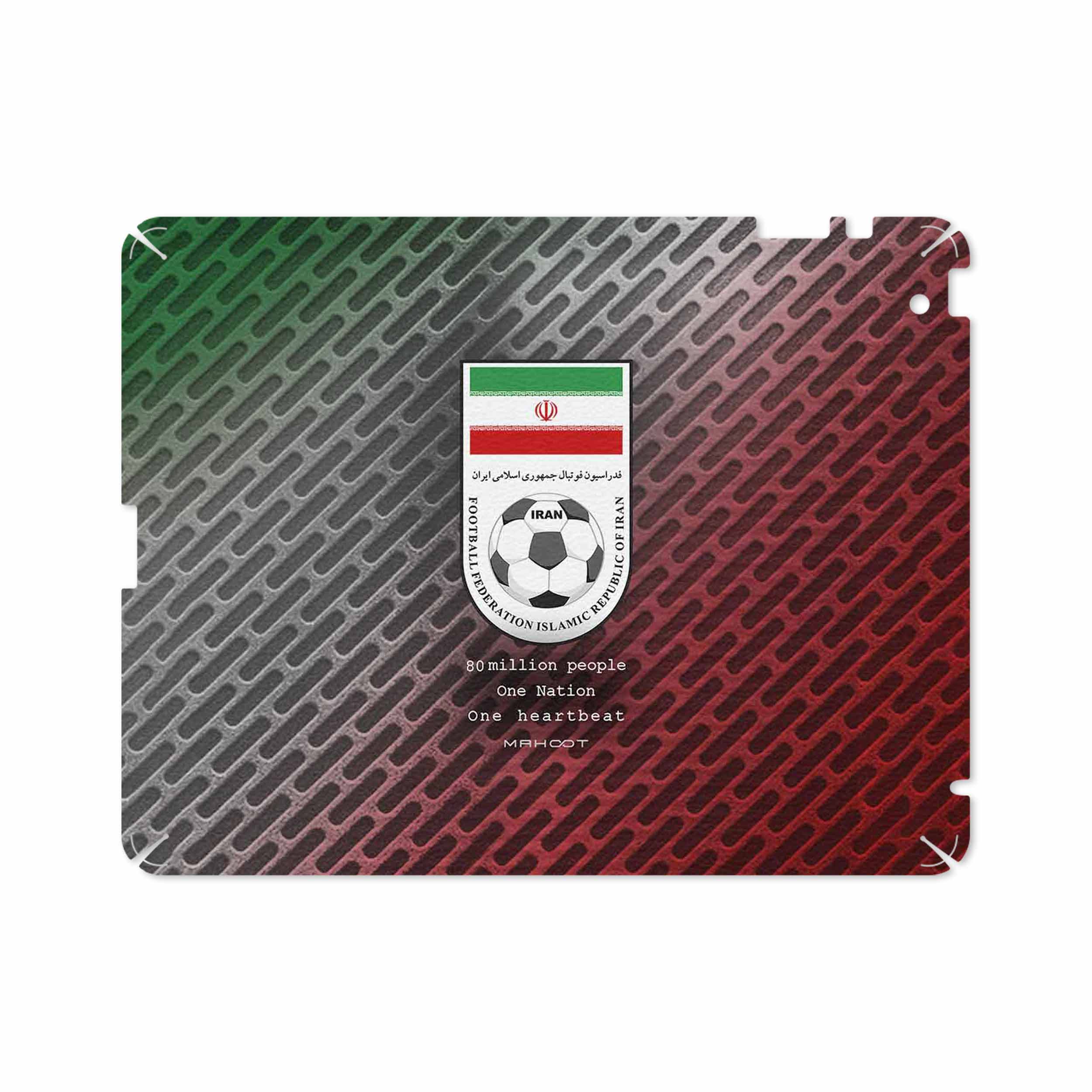 برچسب پوششی ماهوت مدل Iran-National-Football-Team مناسب برای تبلت اپل iPad 2 2011 A1396
