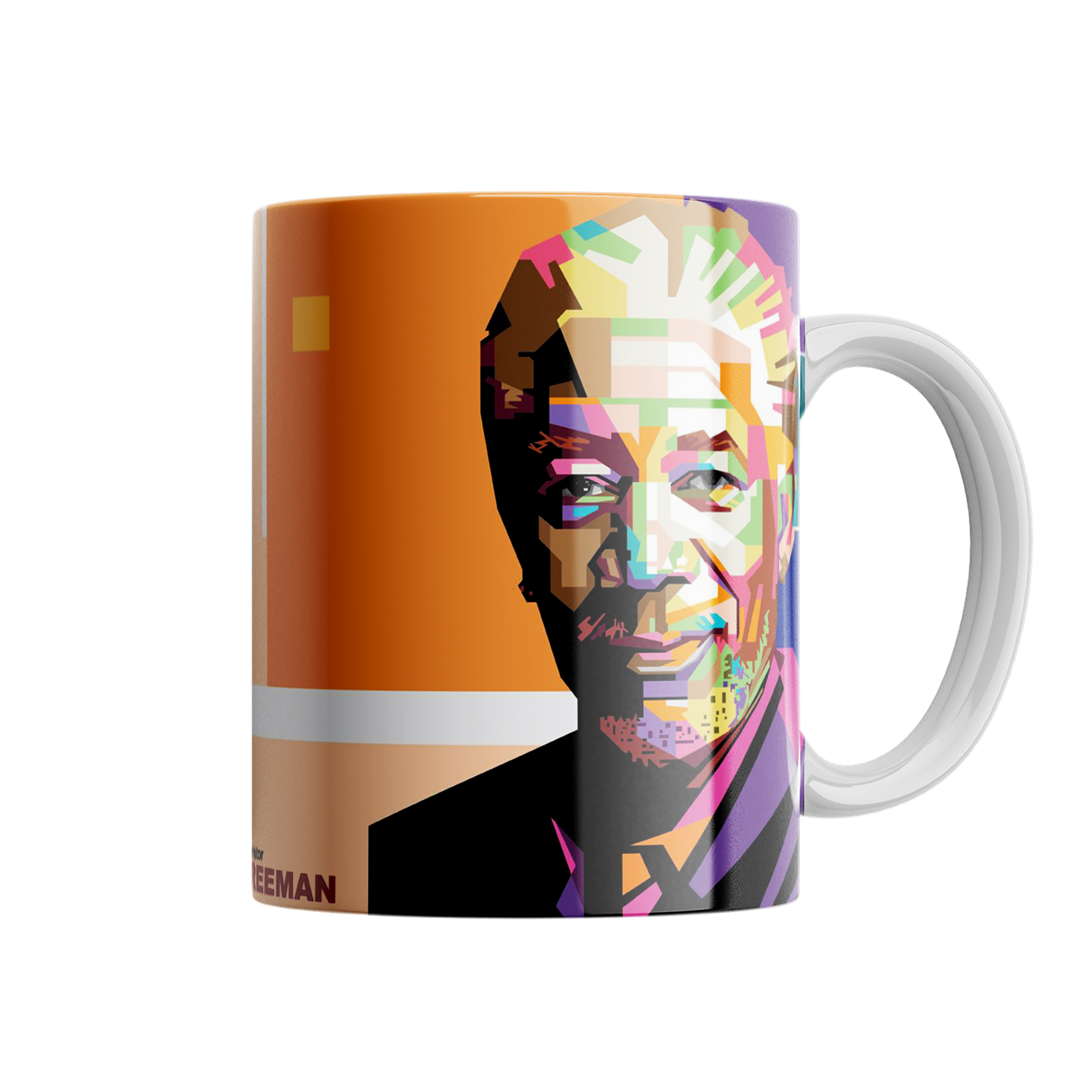 ماگ مدل بازیگر مورگان فری من کد N43