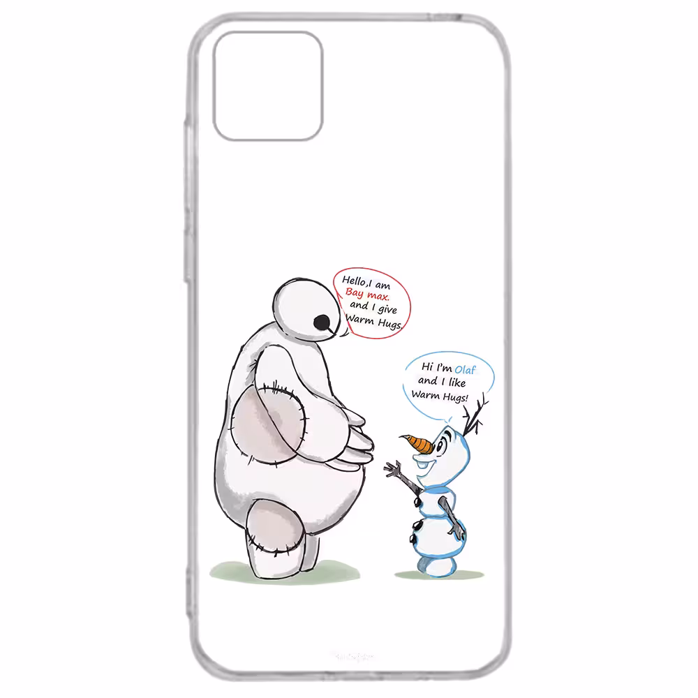 کاور طرح Olaf &amp; Baymax مناسب برای گوشی موبایل هوآوی Y5P 