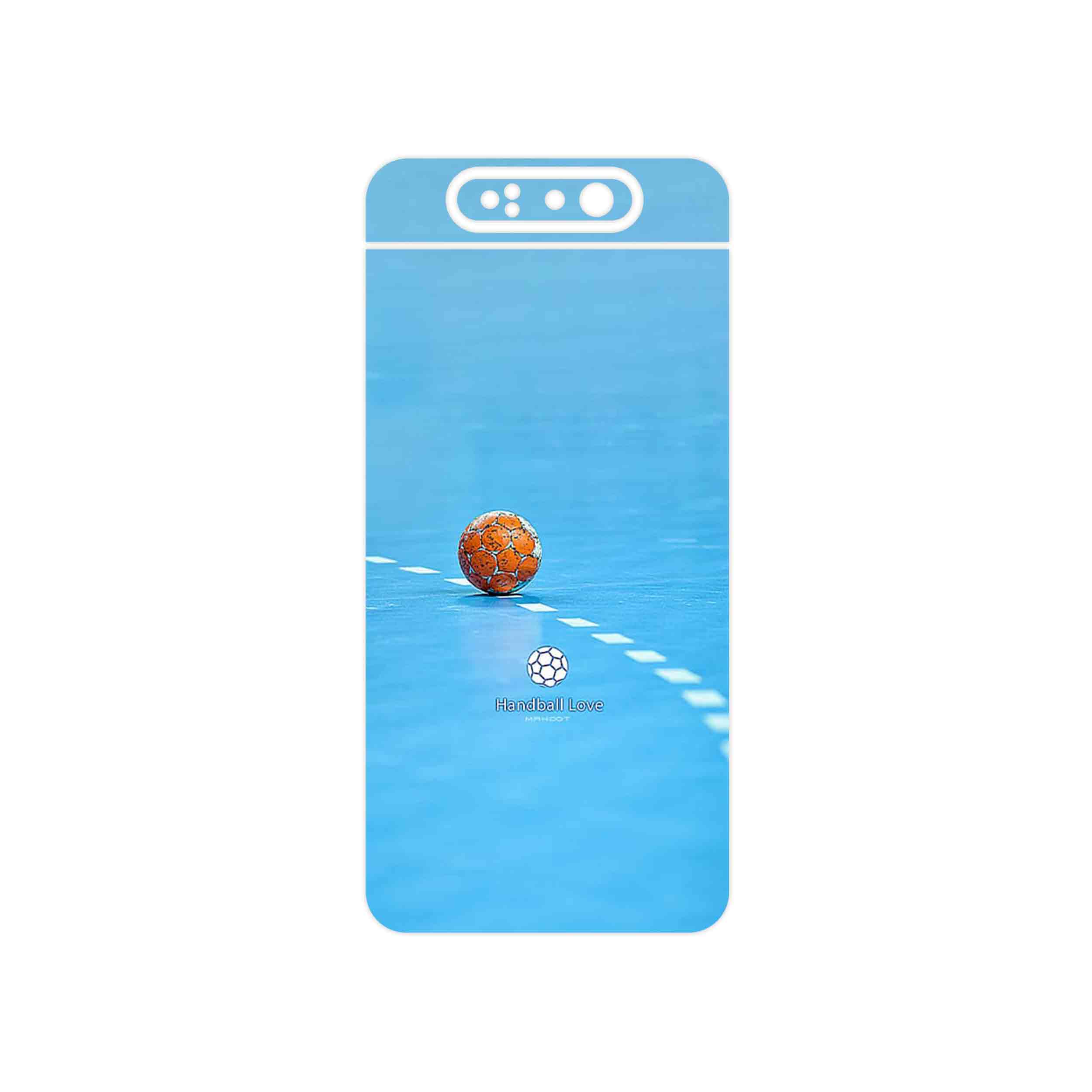 برچسب پوششی ماهوت مدل Handball مناسب برای گوشی موبایل سامسونگ Galaxy A80