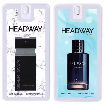 عطر جیبی مردانه هدوی مدل دیور ساواج و سیلورسنت حجم 45 میلی لیتر مجموعه 2 عددی