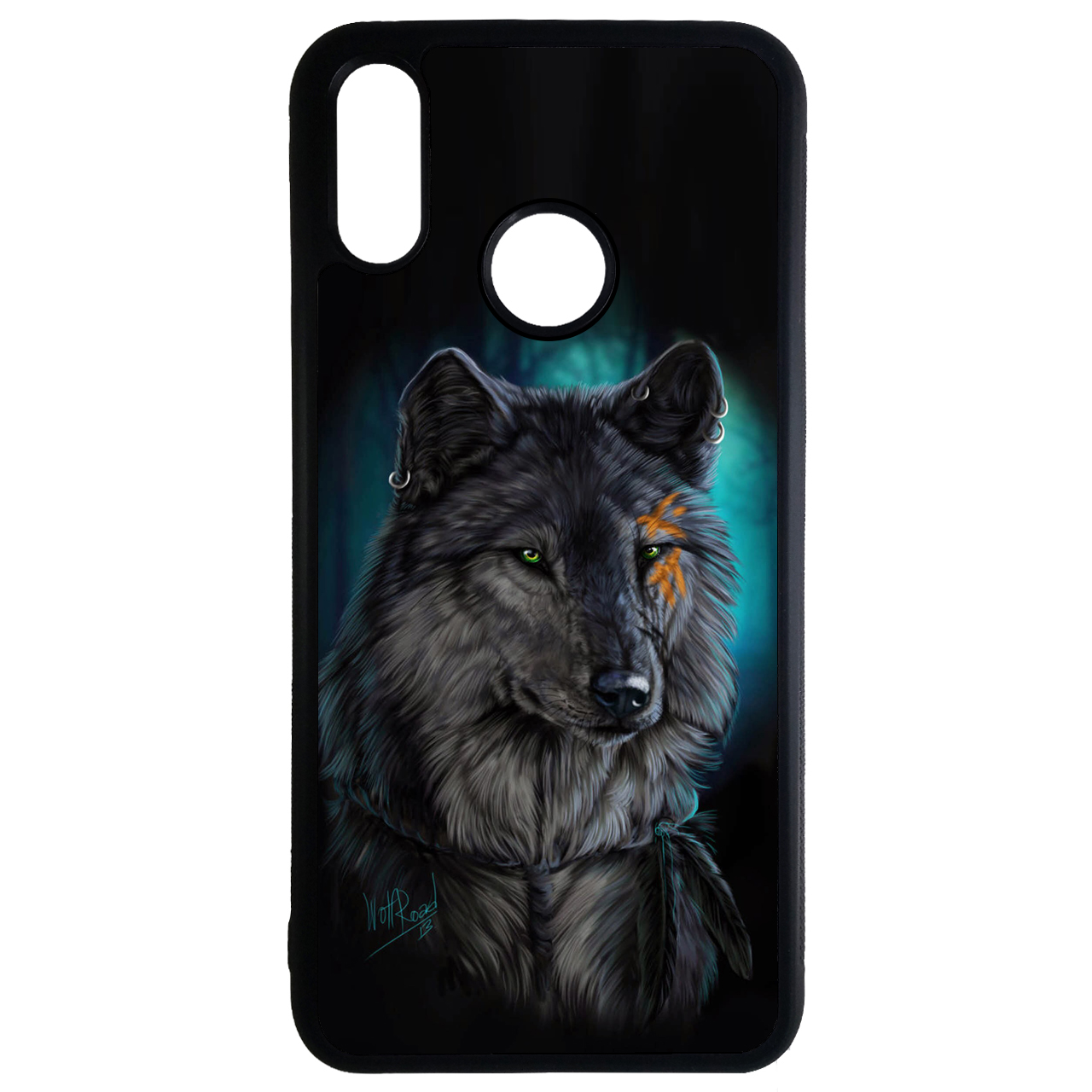کاور طرح گرگ کد 11050646 مناسب برای گوشی موبایل هوآوی y7 2019