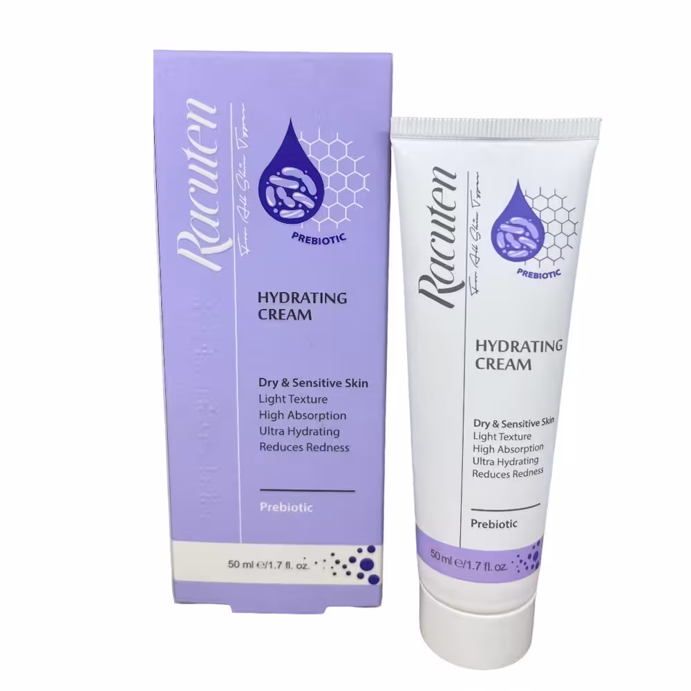 راکوتن کرم آبرسان پوست خشک و حساس 50 میل HYDRATING