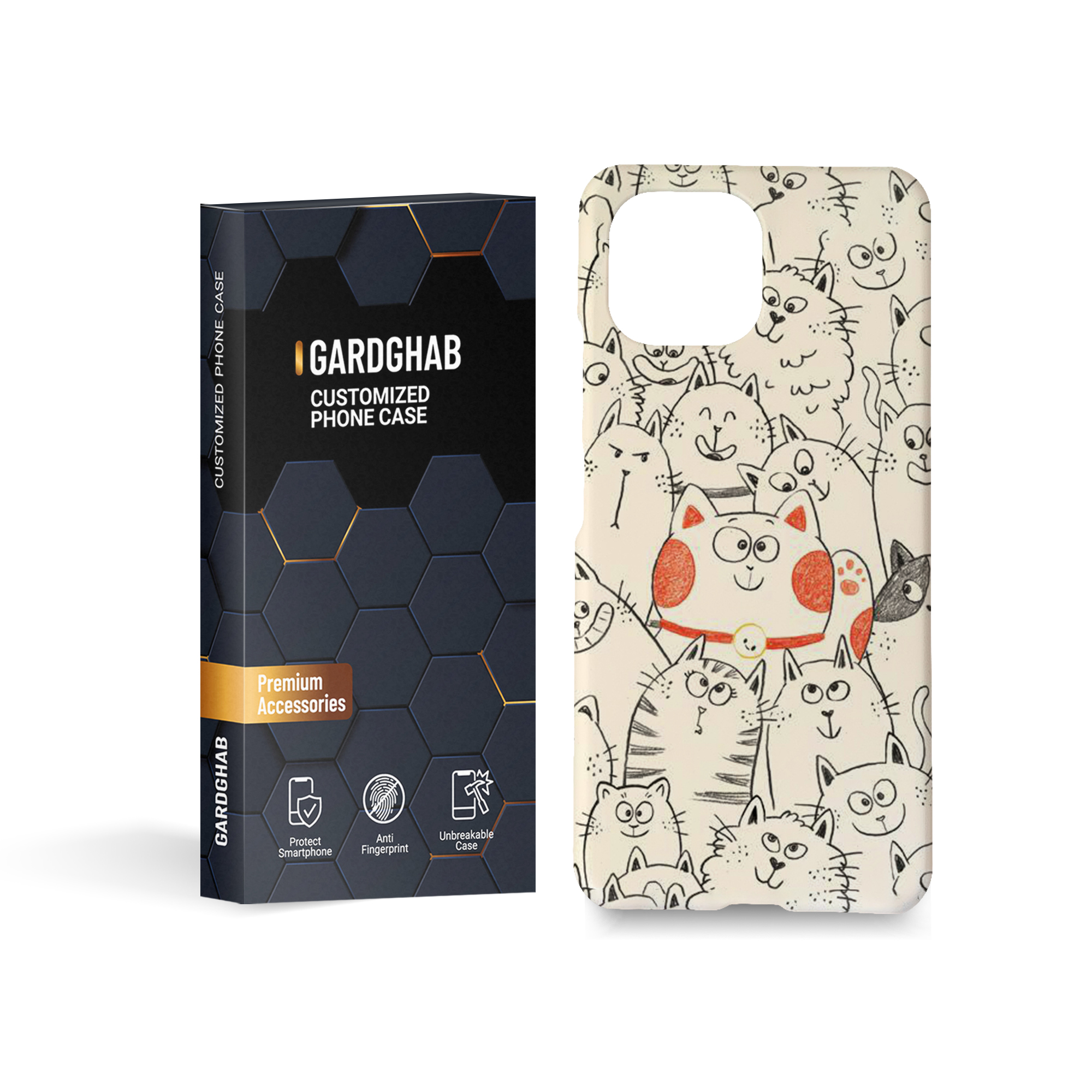 کاور گارد قاب مدل فانتزی مناسب برای گوشی موبایل شیائومی mi 11 lite