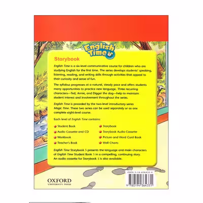 کتاب English Time Storybook 5 Digger And The Thief اثر Setsuko Toyama انتشارات الوندپویان