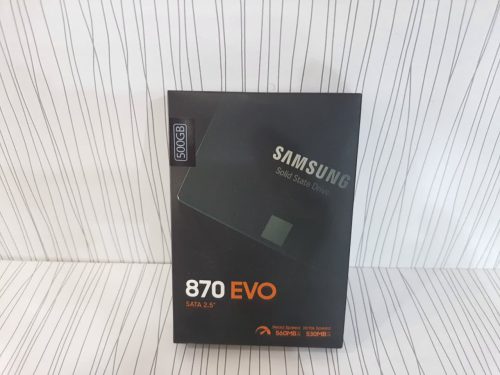 حافظه SAMSUNG SSD 870 EVO 500G (استوک-سلامت 98 کارکرد 325 روز)