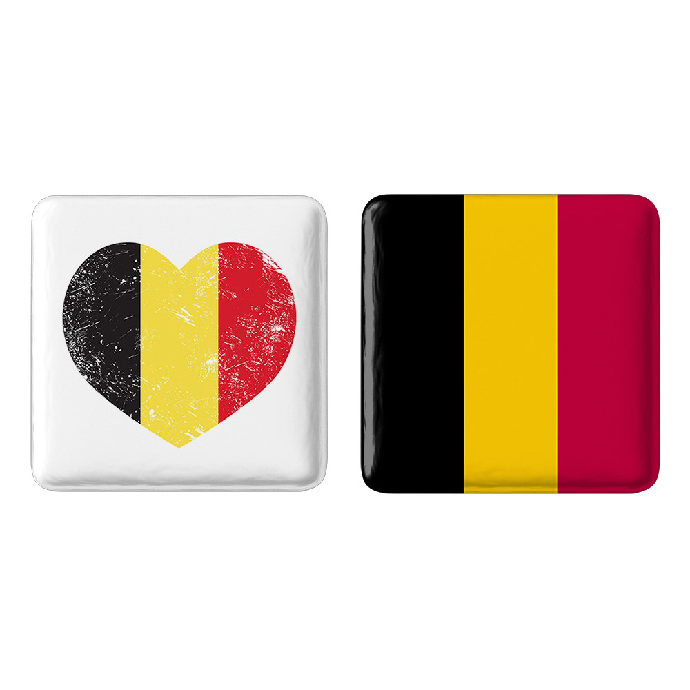 پیکسل خندالو مدل پرچم بلژیک کد 2070220693 مجموعه 2 عددی