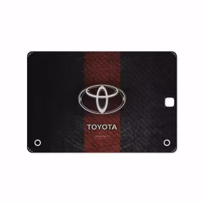 برچسب پوششی ماهوت مدل TOYOTA-Logo مناسب برای تبلت سامسونگ Galaxy Tab A 9.7 2015 T555