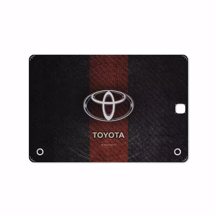 برچسب پوششی ماهوت مدل TOYOTA-Logo مناسب برای تبلت سامسونگ Galaxy Tab A 9.7 2015 T555