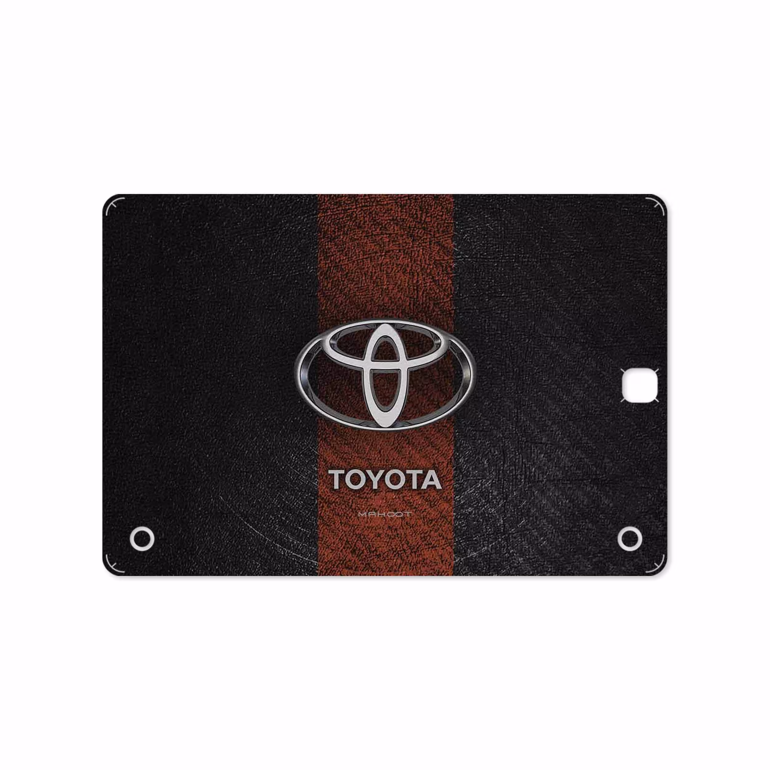 برچسب پوششی ماهوت مدل TOYOTA-Logo مناسب برای تبلت سامسونگ Galaxy Tab A 9.7 2015 T555