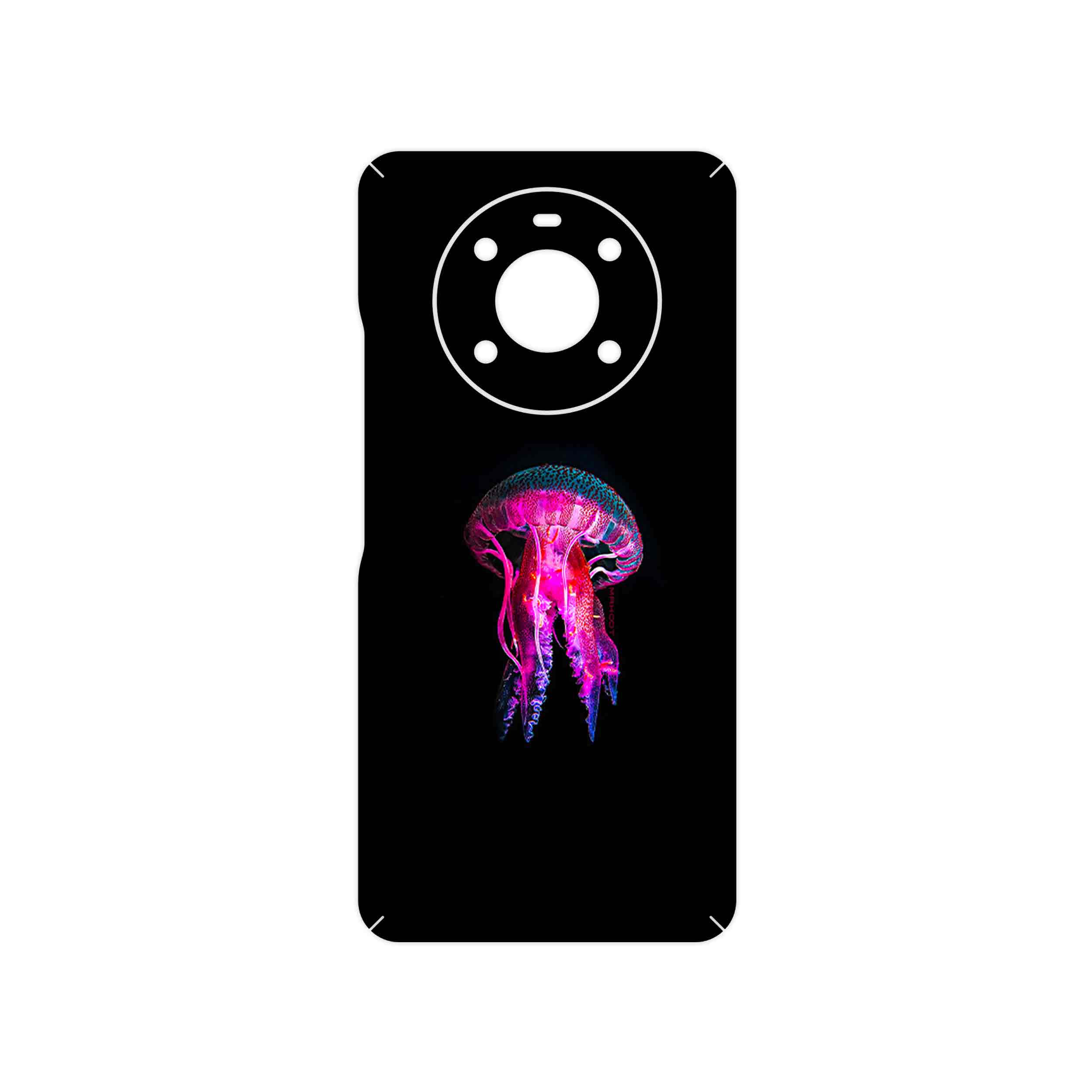 برچسب پوششی ماهوت مدل jellyfish مناسب برای گوشی موبایل آنر X9 4G