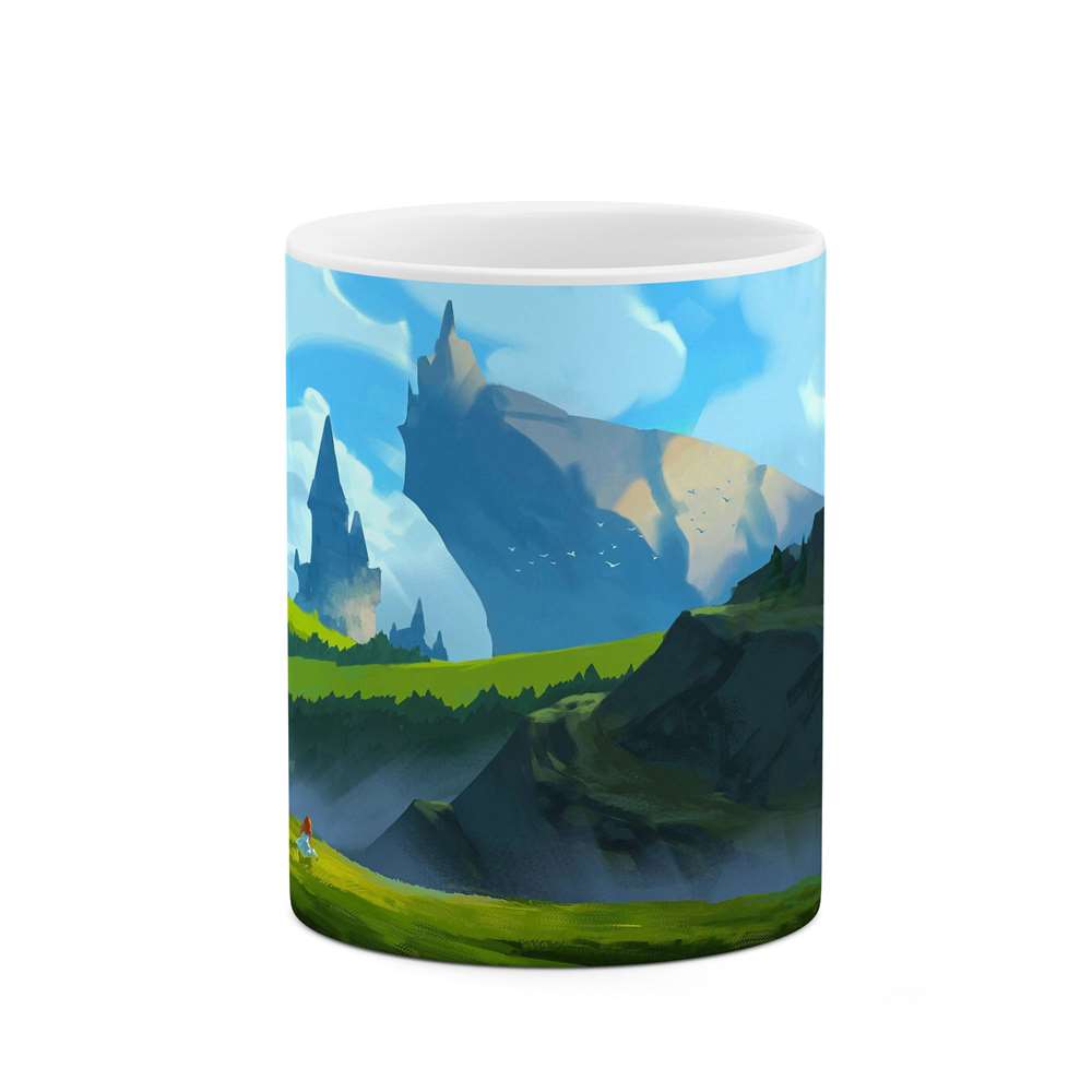 ماگ کاکتی طرح منظره مدل mgs16316