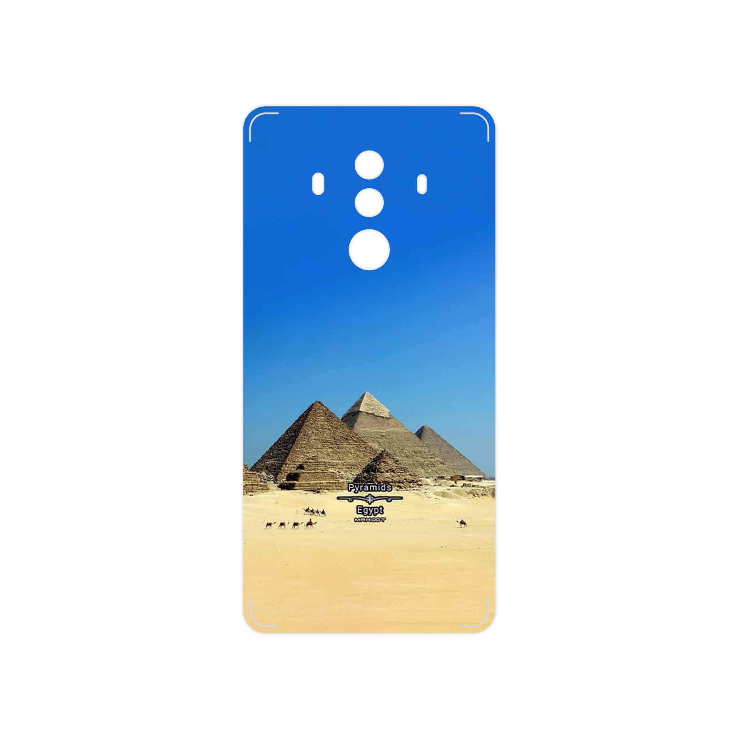 برچسب پوششی ماهوت مدل Pyramids of Egypt مناسب برای گوشی موبایل هوآوی Mate 10 Pro