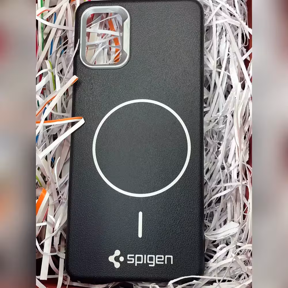 گارد چرمی مگسیف spigen برای سامسونگ samsung A51 - امین 24 امانت دار اعتماد شما