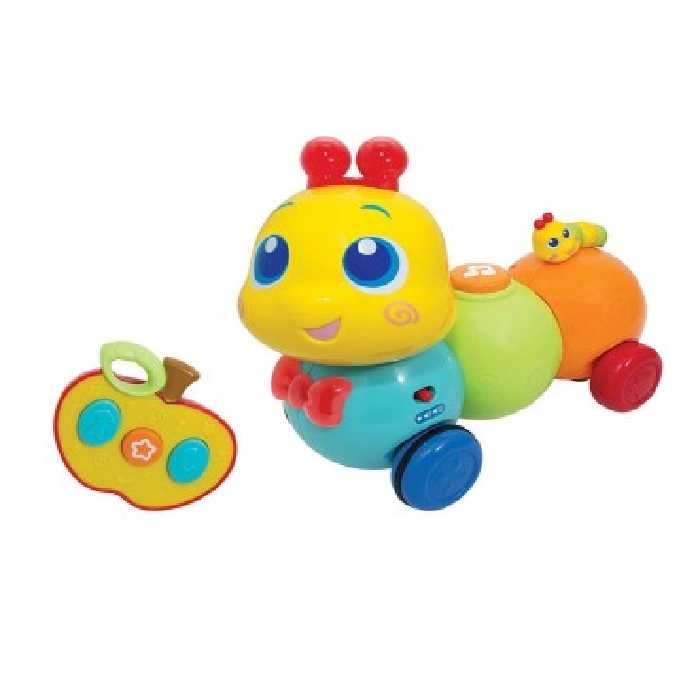 اسباب بازی کنترلی کرم ابریشم موزیکال و چراغدار وین فان WinFun