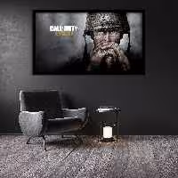 تابلو نوری بکلیت  طرح بازی call of duty مدل لایت باکس B136