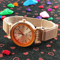 ساعت زنانه والار walar بند حصیری آنالوگ رزگلد (ارسال رایگان)