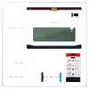 برچسب پوششی ماهوت مدل Green-Leather مناسب برای تبلت سامسونگ Galaxy Tab A 10.1 2016 T585