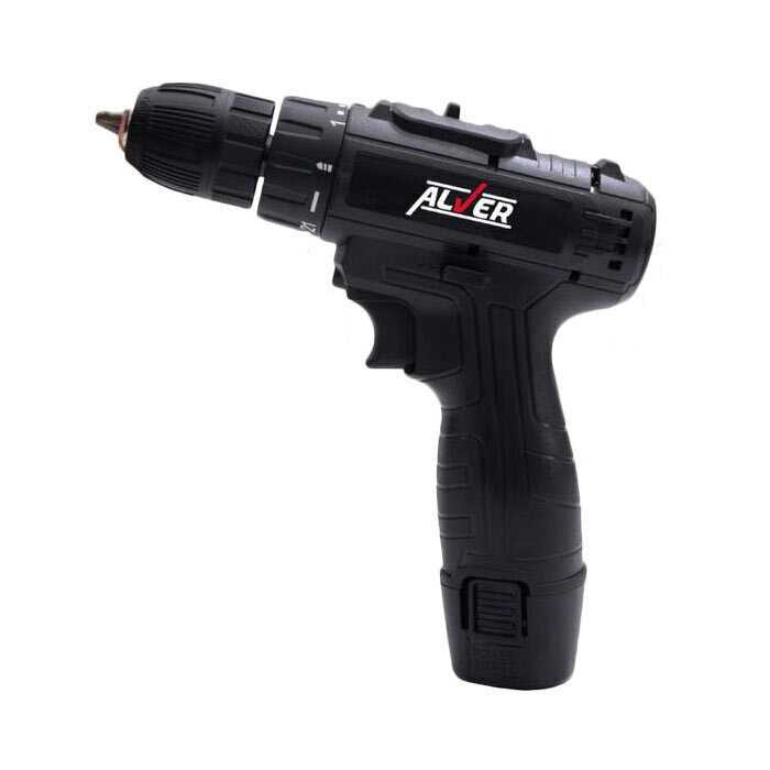 دریل پیچ گوشتی شارژی دو سرعته آلور مدل AV-2010