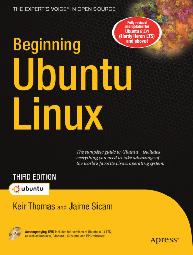 خرید و دانلود نسخه کامل کتاب Beginning Ubuntu Linux, Third Edition