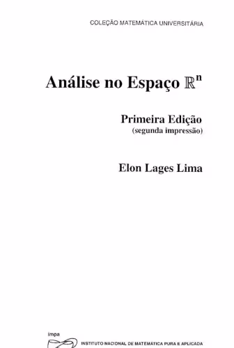 خرید و دانلود نسخه کامل کتاب Análise no Espaço Rn