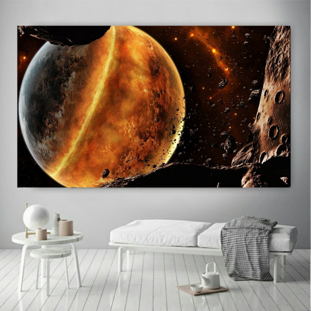  تابلو شاسی طرح کره زمین مدل SDT329