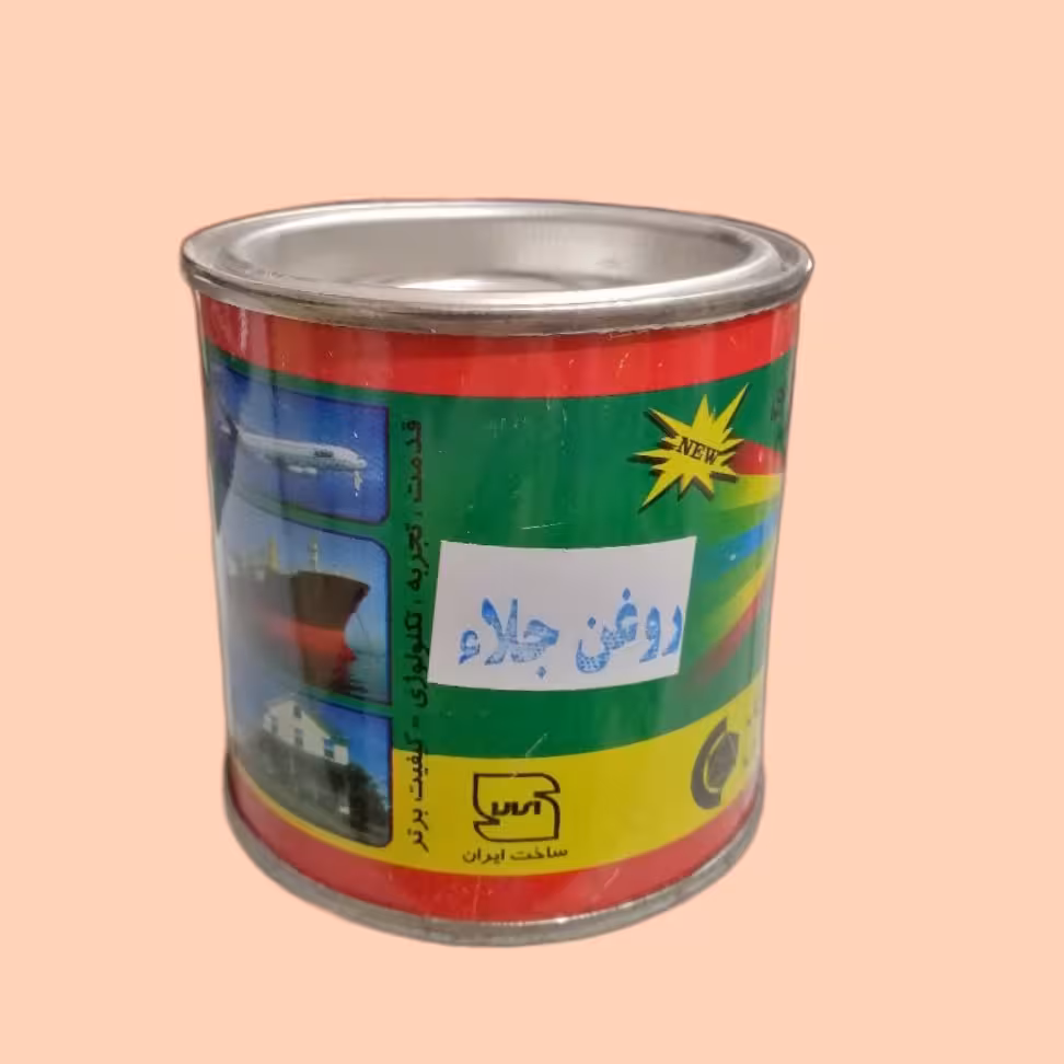 روغن جلاء 250 گرمی شفاف خورشیدی 