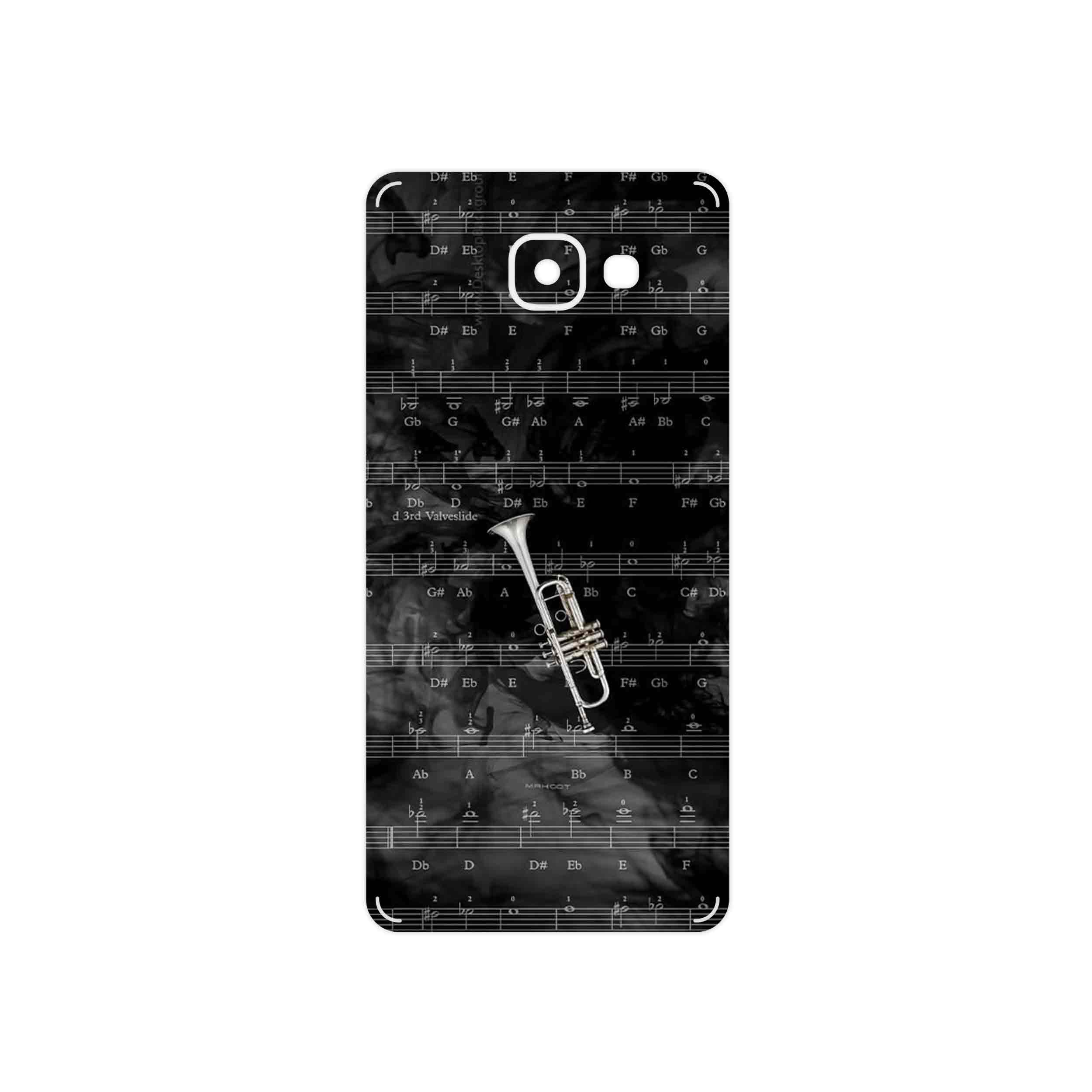 برچسب پوششی ماهوت مدل Trumpet مناسب برای گوشی موبایل سامسونگ Galaxy A7 2016