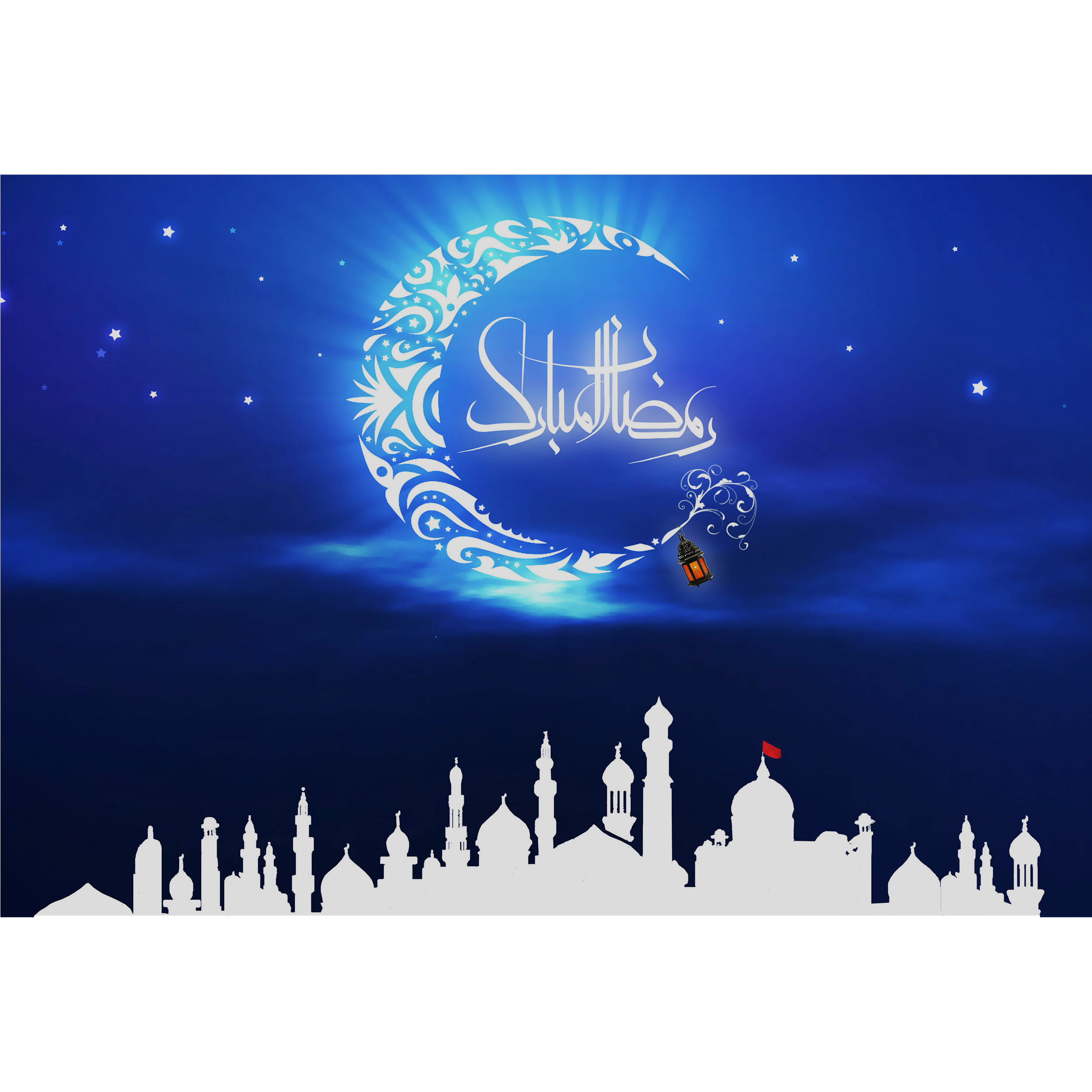 تابلو شاسی مدل رمضان مبارک T3534