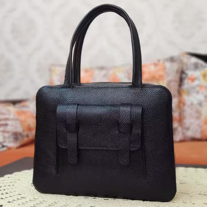 کیف زنانه چرم دستدوز