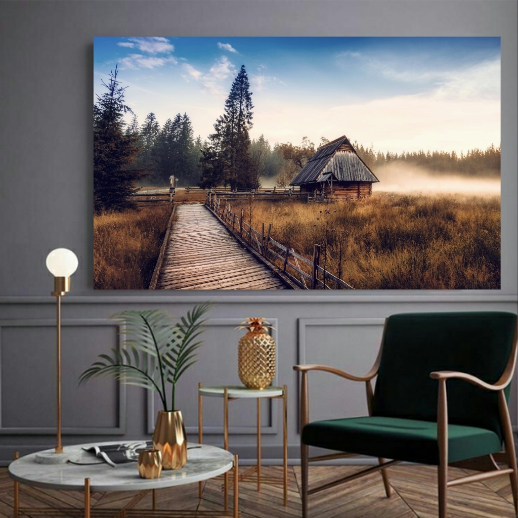  تابلو شاسی طرح منظره کد BL561