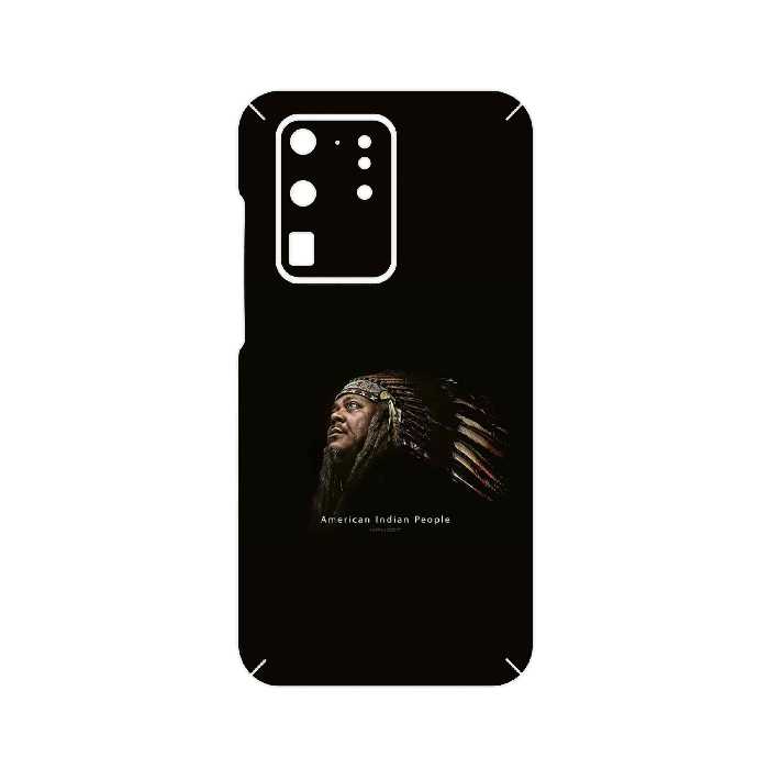 برچسب پوششی ماهوت مدل Portrait of an Indian Man مناسب برای گوشی موبایل سامسونگ Galaxy S20 Ultra