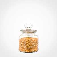 بانکه روستیک شیشه ای ظرفیت 1 لیتری سایز 4 لیمون