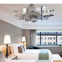 اینه دکوراتیو مدل دور لوستری یا لامپی