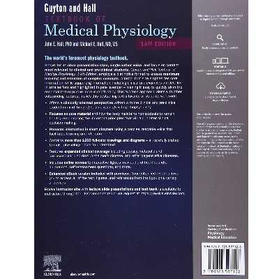 کتاب Guyton and hall textbook of medical physiology اثرjohn E.hall michael E.hall انتشارات الزویر