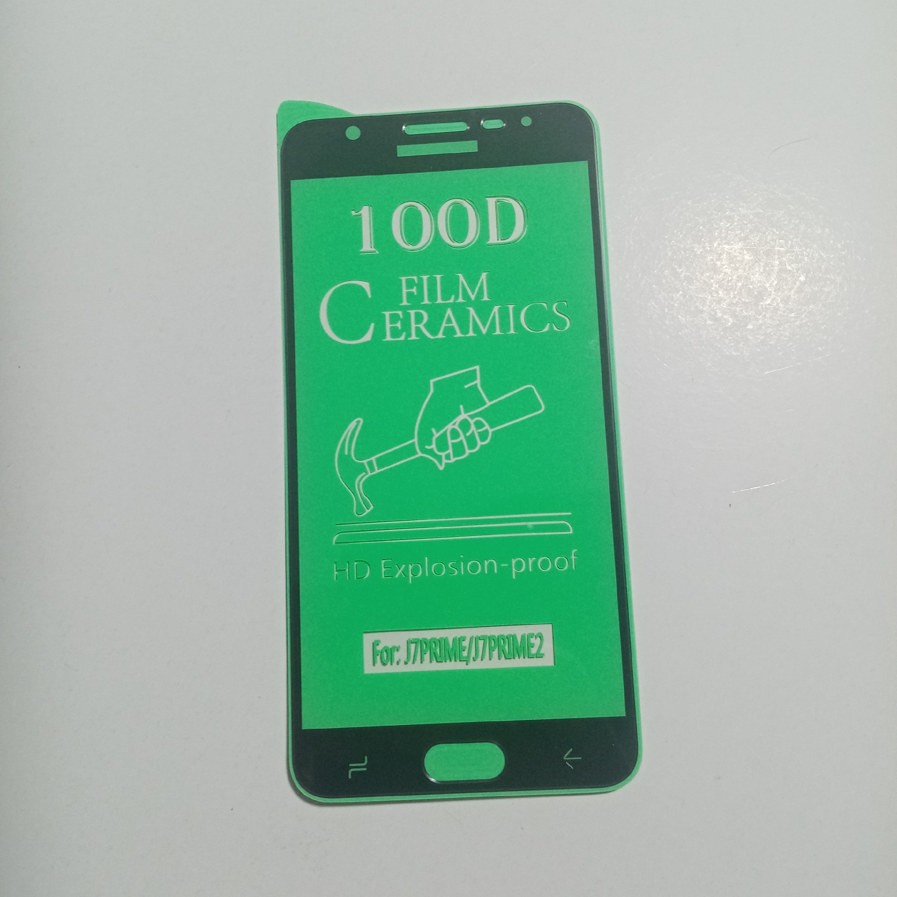 محافظ صفحه نمایش سرامیکی شفاف مناسب برای گوشی موبایل سامسونگ J7prime/J7prime2