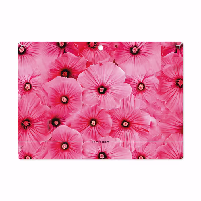 برچسب پوششی ماهوت مدل Pink-Flower مناسب برای تبلت لنوو Miix 320 2017