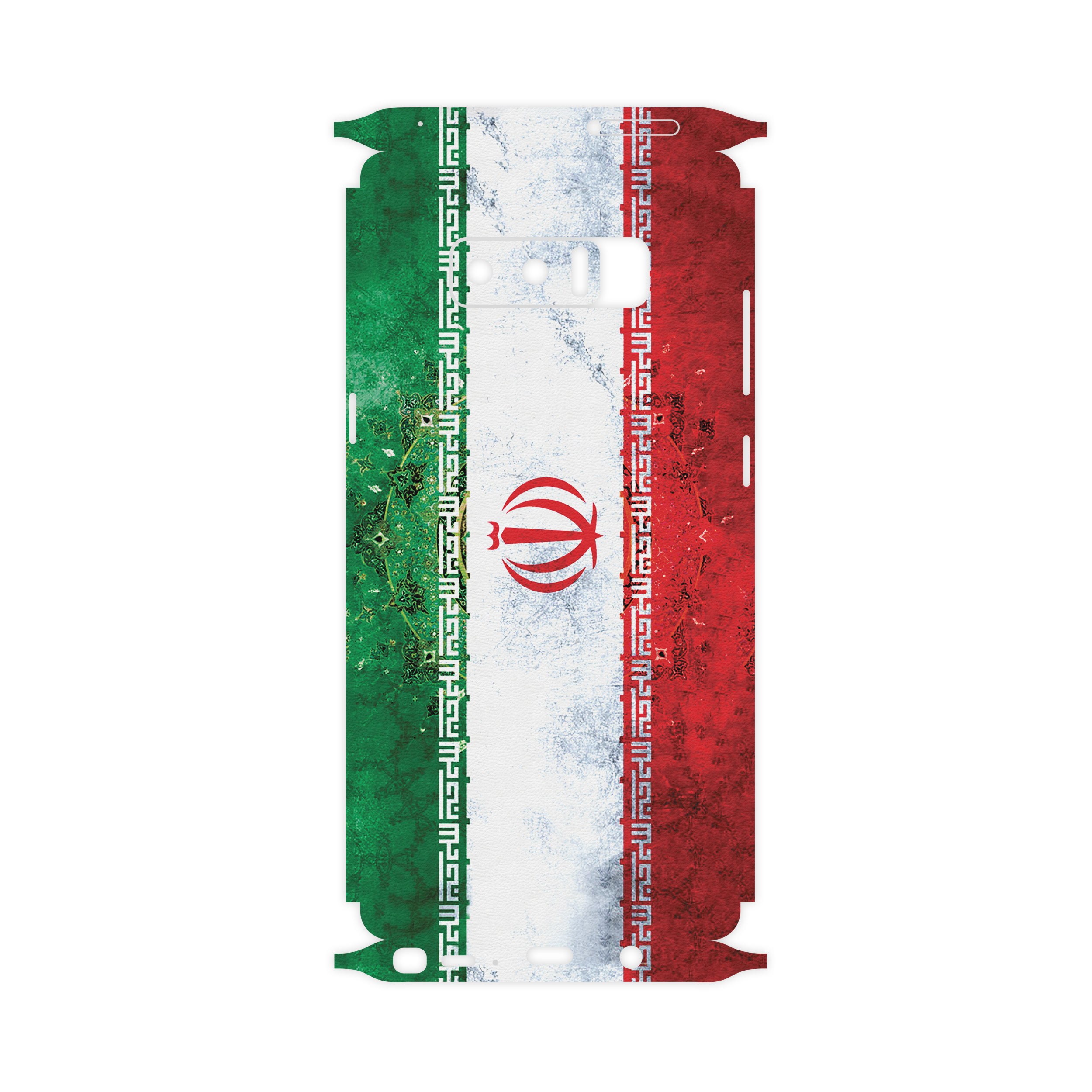 برچسب پوششی ماهوت مدل IRAN-Flag-FullSkin مناسب برای گوشی موبایل سامسونگ Galaxy Note8