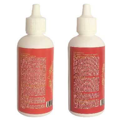 روغن تقویت کننده مو، مژه و ابرو مرهم یاب مدل هسته انار و حلزون حجم 80 میلی لیتر مجموعه 2 عددی